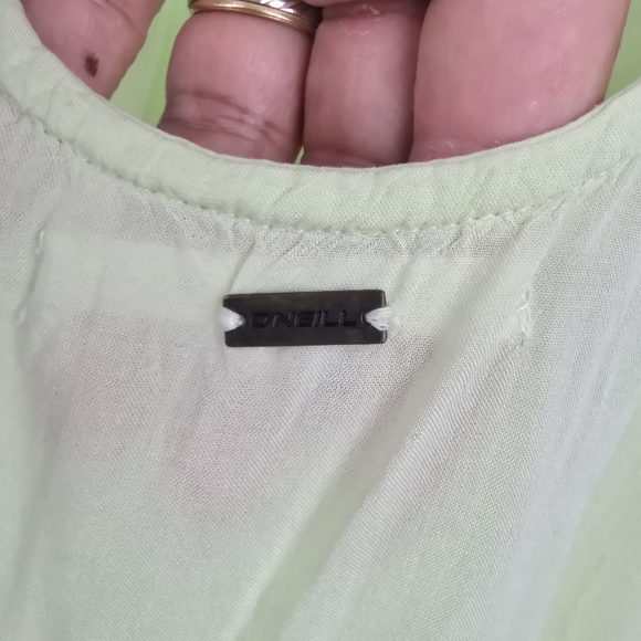 O'Neill Relaxed Linnet Cover-Up Layered Beachy Midi Dress sz S - Picture 5 of 7